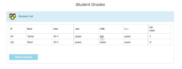 student list
