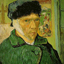 Self-Portrait with Bandaged Ear