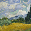 Wheatfield with Cypresses